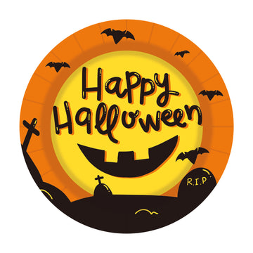 Happy Halloween - Papptalerken 22.8cm