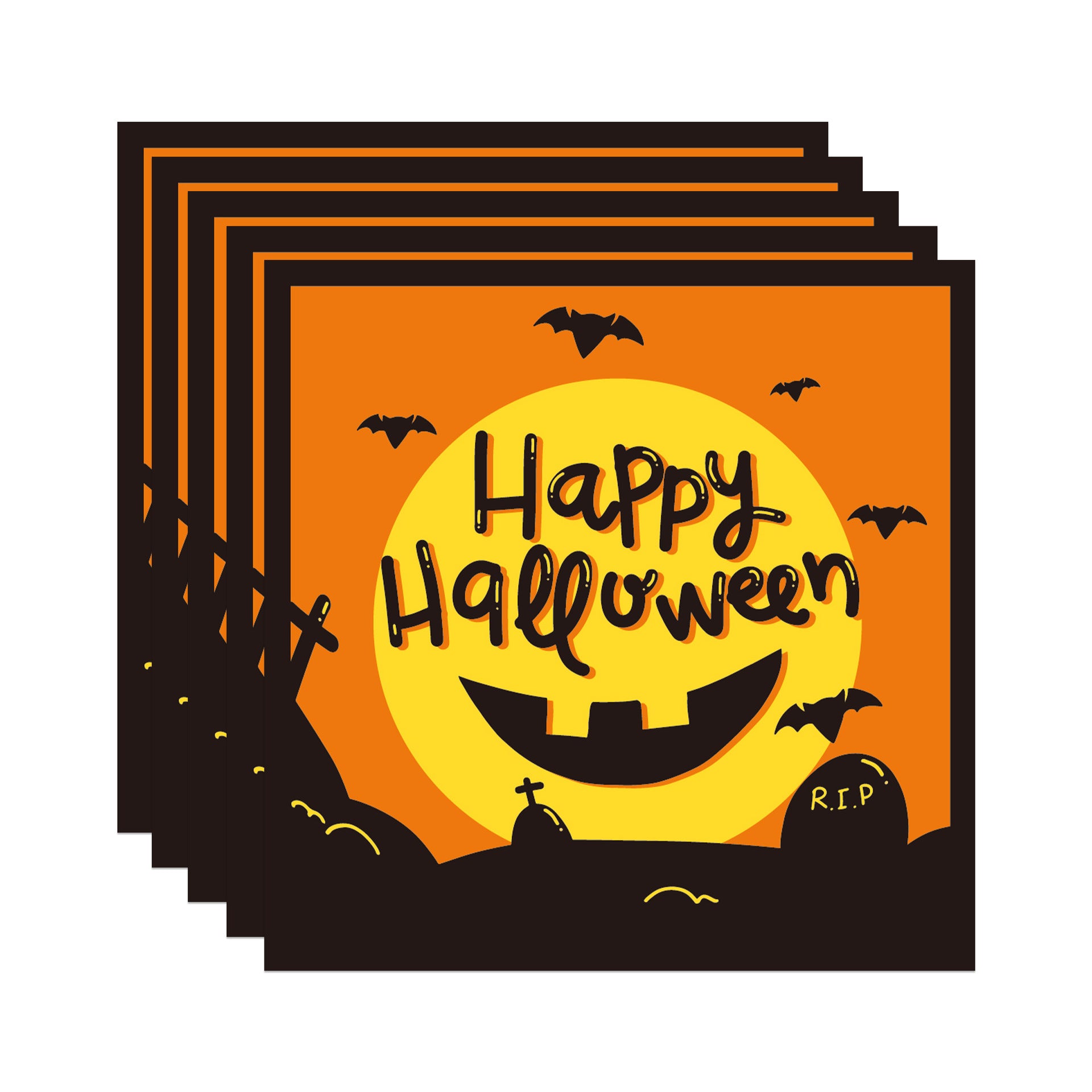 Happy Halloween - Paper towel